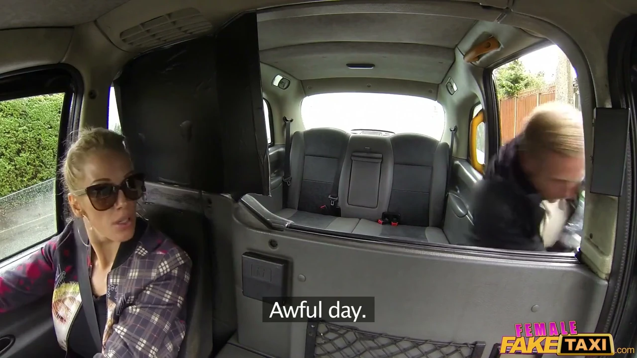 Female Fake Taxi – Driver Fucks Her College Crush Irish Pete in the Back of Cab