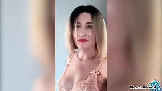 sarışın handjob büyük siyah seks oyuncağı - solo