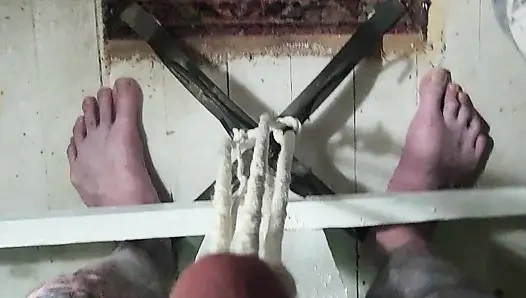 Goode Girl Sansürsüz Çarmıha Germe Yarak Tedavisi