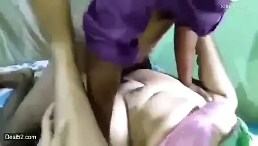 Şişman yenge sürmek hizmetçinin horoz