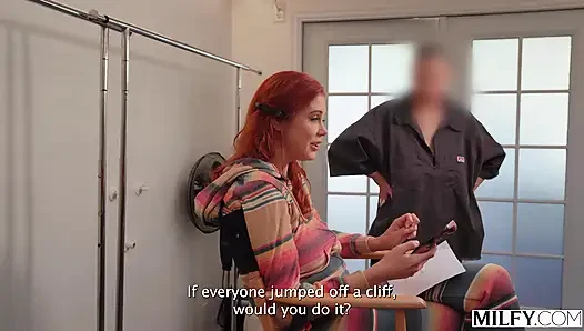 Vixenplus tam Maitland koğuşu koleksiyonu - kamera arkası