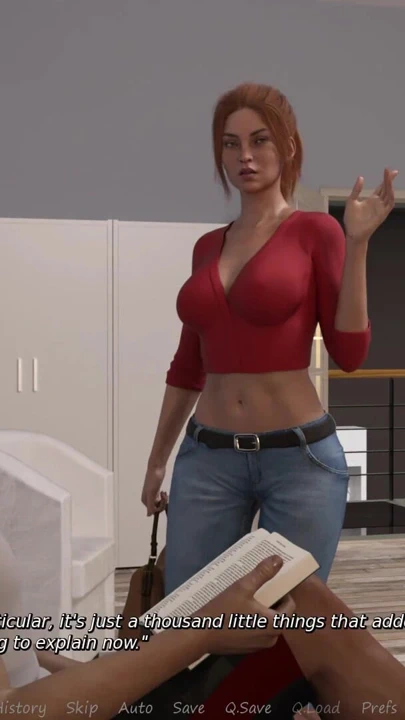 "Üvey erkek kardeşimin karısı #59 - John Jennifer'dan tutkulu bir öpücük aldı - demo"