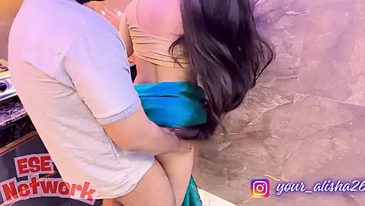 Reels Bnane Mein Magan Hogyi Bhabhi Devar Ko Aaya Gussa reels Video Mein Hi chudai Kardi