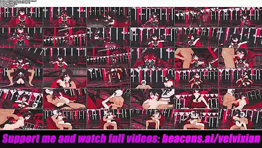 Seksi genç - müzik + seks (3d hentai)