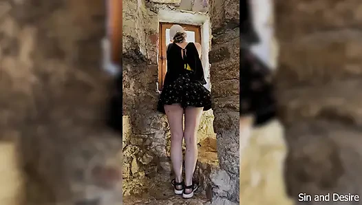 Tinder Karadağ'da ilk maçım tanıştığımızdan saatler sonra beni arabada siken teşhirci bir erkek delisi oldu