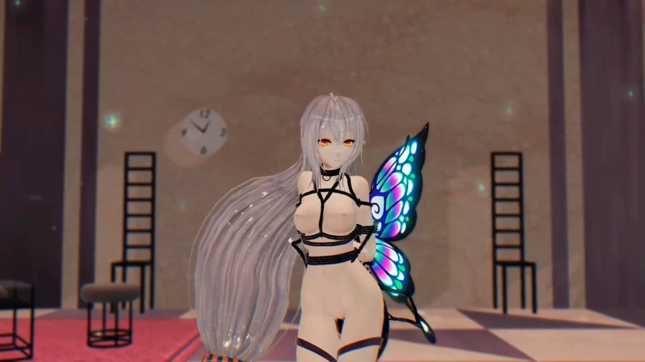 R-18 arknights skadi x kelebek ve böceklerin hayalini kuruyor - xbutterflysmmd - zümrüt kanatlar renk düzenleme smixix
