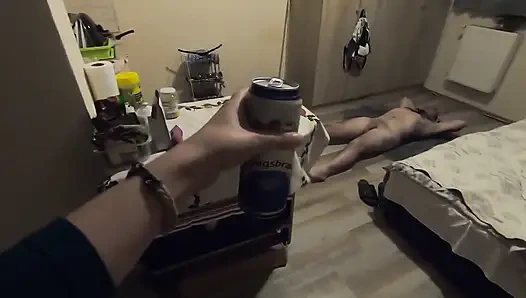 Üzerime ve ağzıma işedi