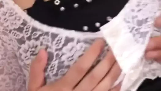 Japon genç berbat içinde kirli üçlü