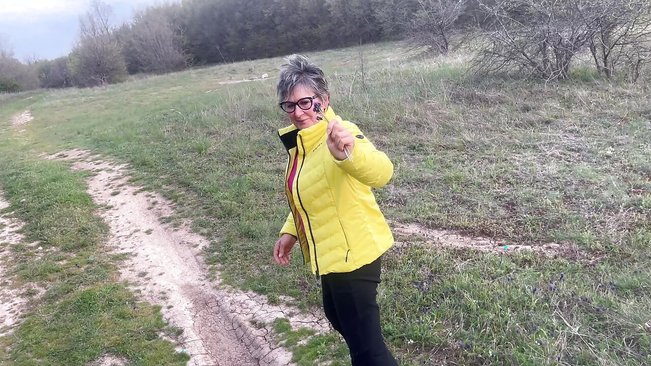 Anal nine açık havada!!