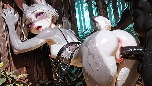 Judy Hopps Breeding Session - Massive BBC Stretching Tight Bunny Pussy