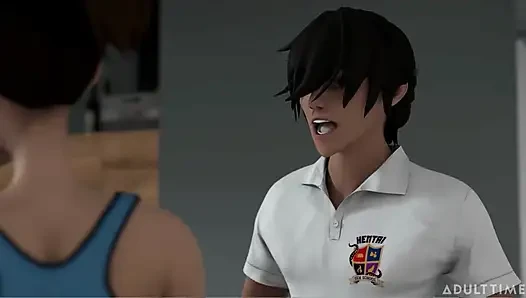 Hentai seks koleji bölüm 7 - üniversiteli dahi üvey kız arkadaşına öğrendiği her şeyi göstermek istiyor