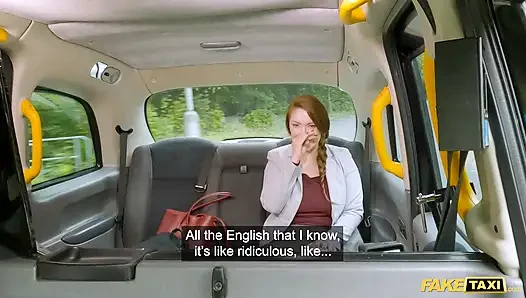 Fake Taxi - güzel büyük memeli Rus orta yaşlı seksi kadın sata jones İtalyan taksi şoförüyle halka açık sert seks