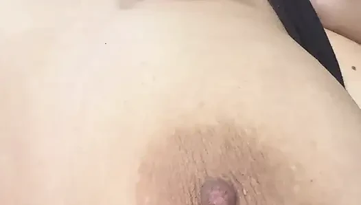 Mom bounces her big giant tits very delicious