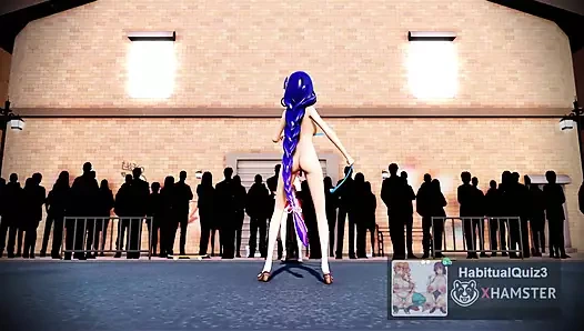 Mmd r18 raiden shogun genshin etki kamu tanıtım 3d hentai ile boşalmak losyon, kamu partisi, grup seks