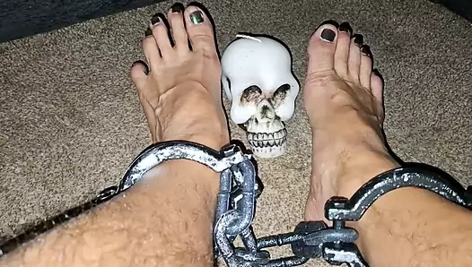 Cadılar bayramı ayak fetişi oyunu