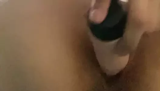 my dildo in my pussy