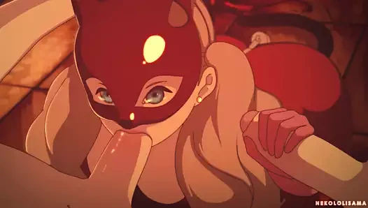 Ann takamaki oyuncaklar ile iki musluklar