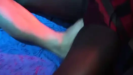 african babe in double penetration gangbang