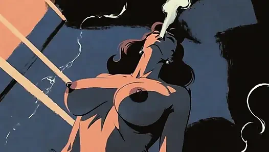 Ai büyük memeli anime ve çizgi film ateşli klipler