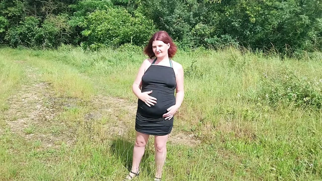 Doğanın ortasında gösteriş yapıyorum