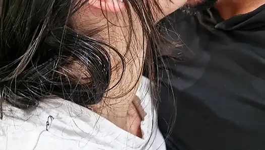 18 yaşındaki yeni hizmetçi Arjantinli Morocha amatör ağzına harika bir boşalmayı seviyor