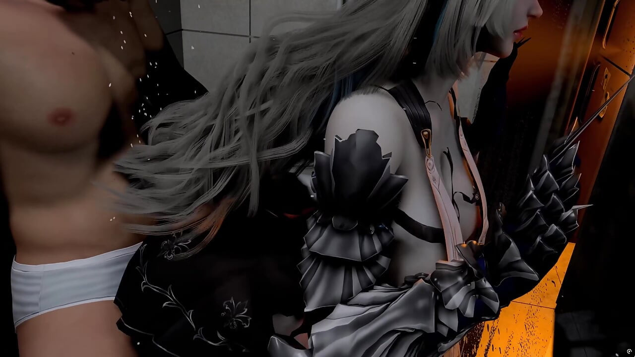 3 boyutlu azgın sürtük cosplay süper model çok sert sikiliyor