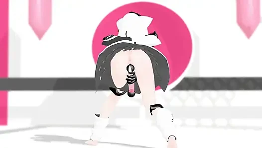 Azumaim loki hentai mmd 3 boyutlu beyaz saç rengi düzenleme smixix