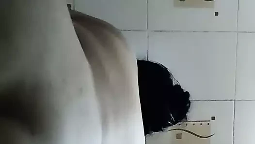 Büyük götlü yengem ters biniyor