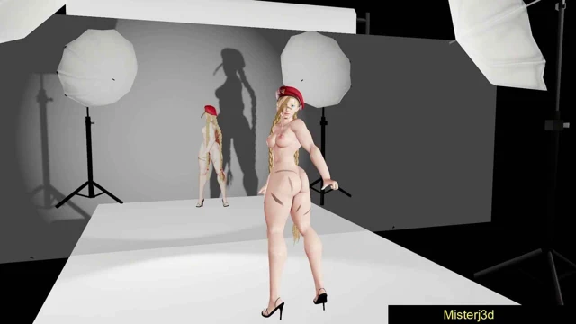 Cammy ilk çıplak modellik seansında