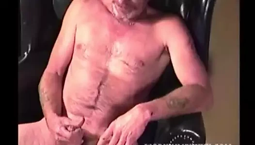 Mature Man Ed Jerks Off