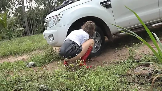 Deri içindeki kız için sp