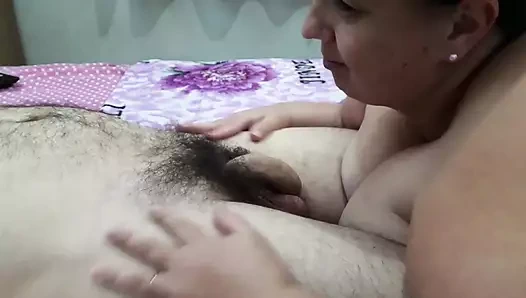 Amatör evli kadından harika elle muamele