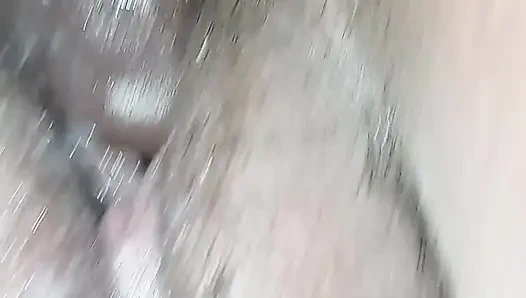 Lovely asian wife moaning while under arm licking