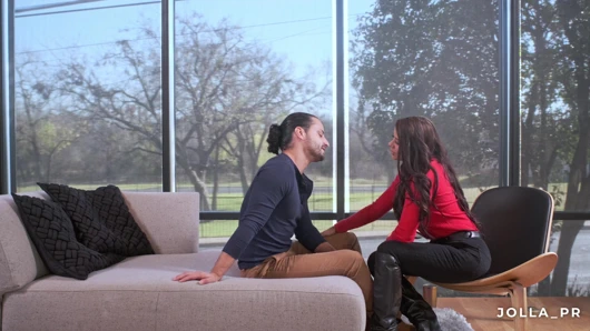 Sonunda psikoloji hastamın beni ofisimde becermesini sağladım