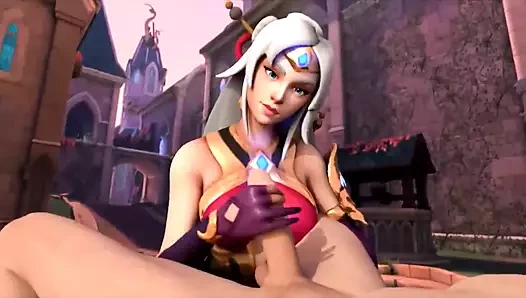 Lian – şövalye handjob