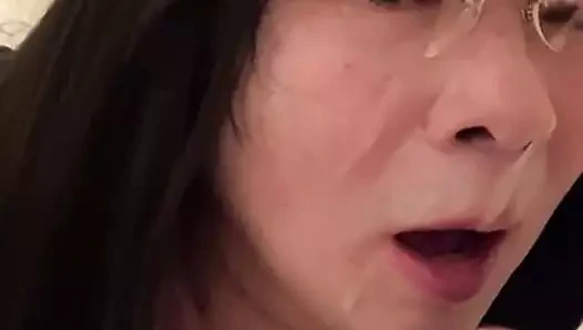 Japonya cd oral seks &amp; bukkake cum yüz