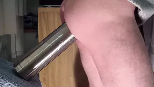 Gerçek çelik - sert yapay penis ile sert anal çalışma