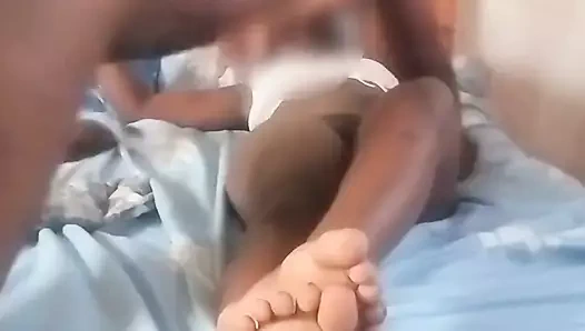 Afrikalı çiftler ateşli seks