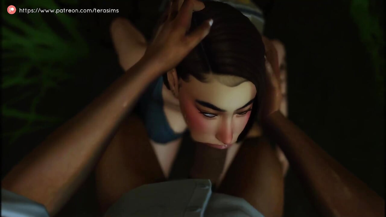 Yaramaz kız ormanda eski sevgilisine damlayan deliğini genişletiyor - sims 4