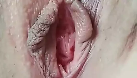 Yakın çekim pembe amcık