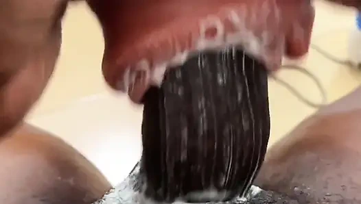 Azgın Afrikalı kalın yarak üreme ve dölleme seks oyuncağı bölüm 2