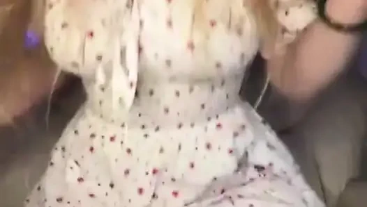 Jucielussie fucking anal with huge dildo so hard