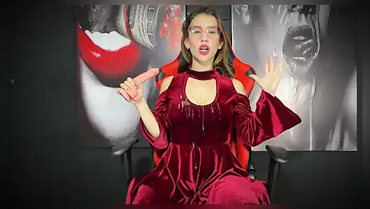 JOI Hardcore Derin Oral Seks, Yumruklama Ve Mastürbasyon - Kattyblake