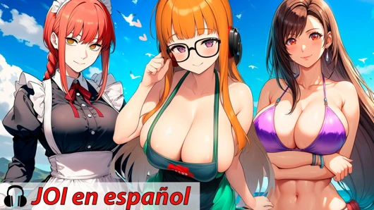 İspanyol sesli 31 talimatı. Adanın tanrıçaları durmadan seni sağmak istiyor.