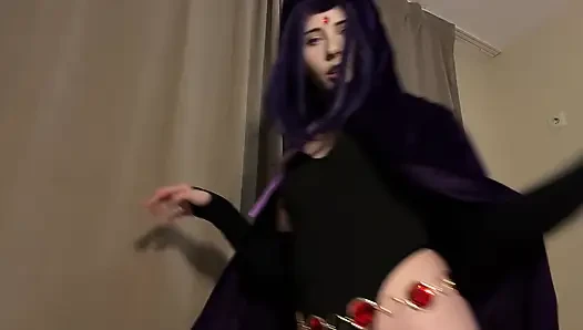 Raven Teen Titans Pixie - Dark Room Seduction Dance
