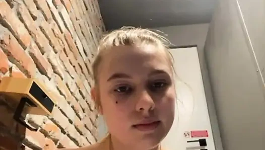 Masturbating in public