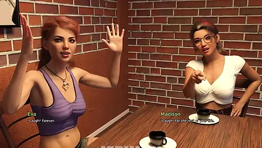 Yurdum 253: Daphne-scarlett çıplak havuzda yüzme ve debbie-mark konuşması