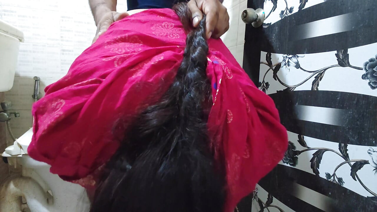 Bhabhi Ko Banyo, Banyo, Jakar Tuvalet Karte Samay Choda