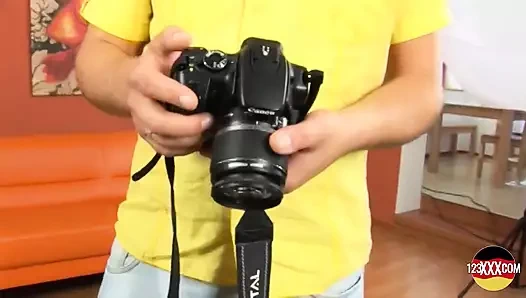 Almanya'dan koyu saçlı genç kız oyuncu seçmelerinden sonra sikiliyor