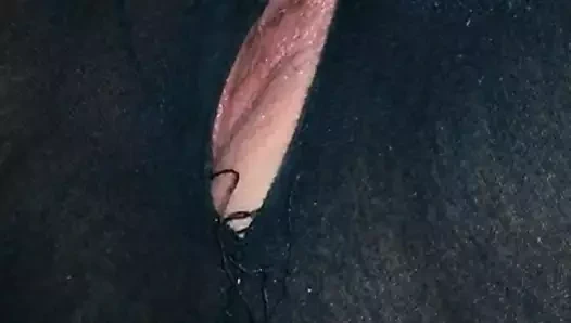 Tombul gf parmak kedi içinden tozluk